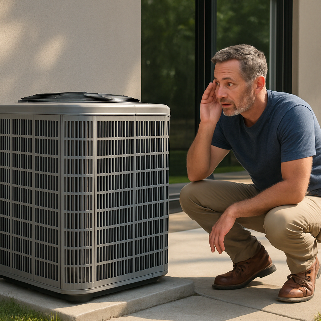 AC Noise From Outside Unit: Causes & Fixes