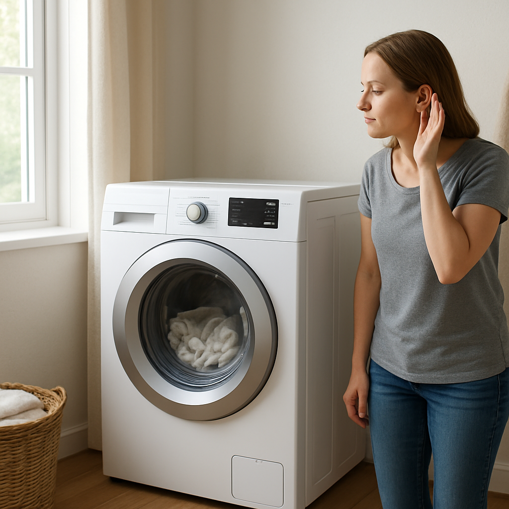Washing Machine Noise From the Back? What It Could Be