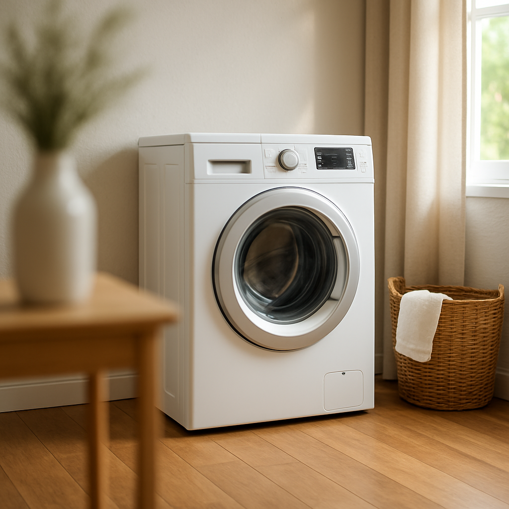 Washing Machine Loud on Hardwood Floor? Causes and Solutions